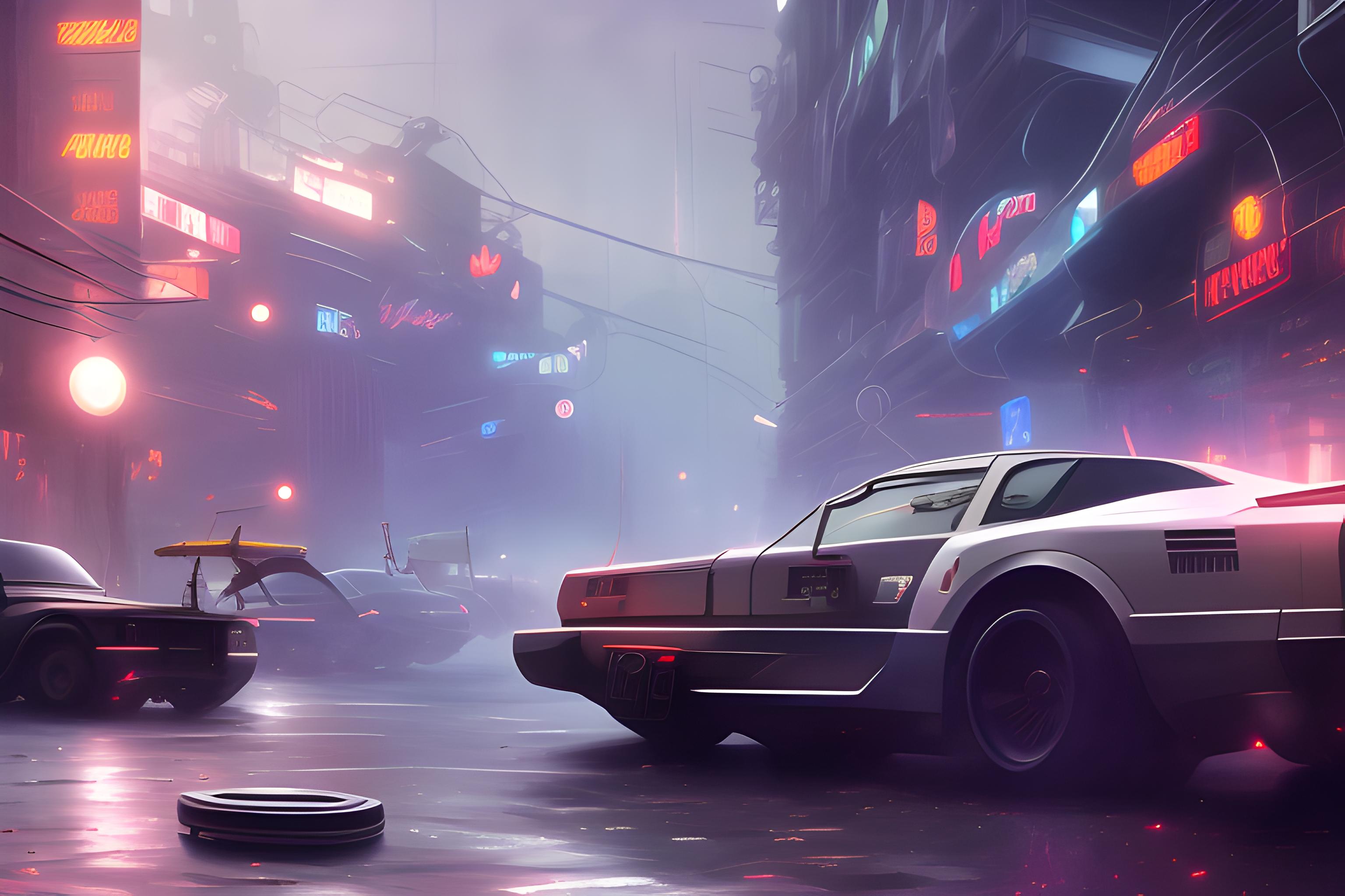 wygeneruj animowan tapete z aniem cyberpunk edgerunners z davidem martinezem i innymi postaciami na księżycu jak siedza i patrza w dal i pija 
